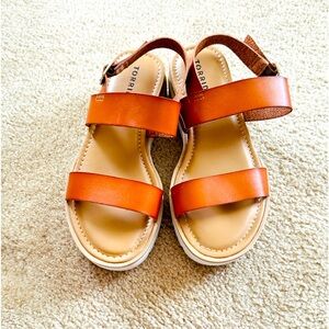 Tan Strap Sandals